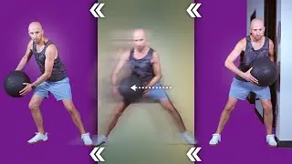 Wall Push Lateral Shuffle Fake Throw