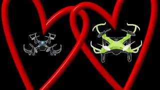 The JJRC H22 & The Eachine H8 3D got married!!