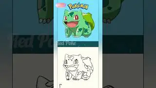 Generation 1 Pokemon Speed paint | Bulbasaur Evolution | Pokemon | Red Poke