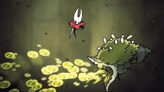 Желчноводье за 5 минут (бег до босса и битва с ним) Hollow Knight: Silksong