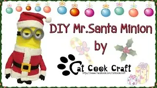 DIY Mr. Santa Minion outfit (Free pattern)