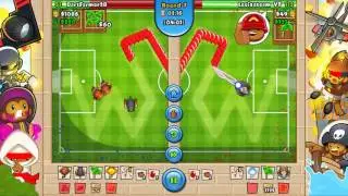 DartFarmer28 vs Leeisateam YT | Temple |  Assault Mode | Bloons TD Battles
