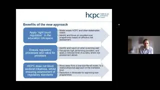 New Education QA model - webinar 25 June 2021