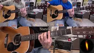 Fragment in Drop D - Three Guitars (Standard Center + Nashville L/R)