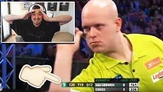 REAKTION auf kranke 9 DARTER (18 perfekte) | ScorpionDarts