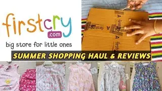 Firstcry Summer Shopping Haul & Reviews in Tamil - Summer Collection - Baby Girl Dress