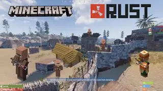 Trolling\Raiding A Rust MineCraft Village
