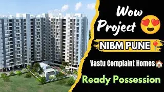 INVEST NOW !! Premium 2 BHK's At NIBM Pune | Ready To Move | 15+ Modern Amenities | 📞8600-660-660