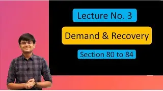 CA Final - GST - Demand & Recovery - Section 80 to 84 - CA Smit Shah