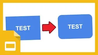 Google Slides Tutorial: Edit Shape to a Different Shape