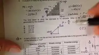 YTSS Prelim 1 2014 Combined Science Physics Paper 1 Q01 to 05