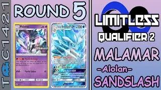 Limitless Qualifier Two | R5 | Malamar Sandslash vs Blowns [Pokemon TCG Online] #MallySandwich