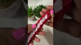 Cómo hacer trenzado para Cebollero de tres colores uniforme