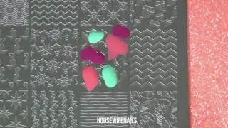 Rainbow Koi Stamping Nail Art Tutorial | Lina Nail Art Supplies
