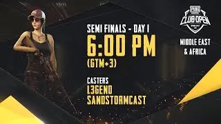 [Arabic] PMCO ME&AF Semifinals Day 1 | Spring Split | PUBG MOBILE CLUB OPEN 2020