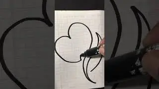 One line drawings the flower #art #challenge #fun #onelinedrawing #shorts