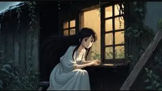 The Girl Who Collected Rain 🌧️ | Ghibli-Style Relaxing Music | Rainy day