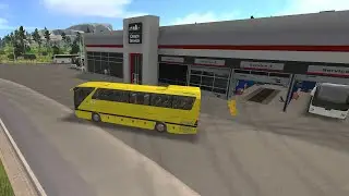 🚌 Bus Simulator Ultimate | Highway Tyre Puncture 😱 | Emergency Bus Repair 🚍 | Zuuks Coach Service | 
