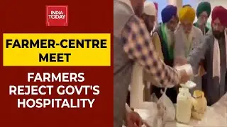 Farmer-Centre Meet: Farmers Reject Govt's Hospitality | WATCH This Report Of Anand Patel