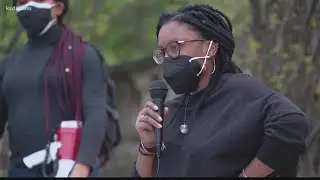WashU students gather for Justice for Daunte Wright rally