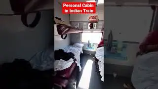 Personal Cabin in Indian Train #shorts #shortvideo #ytshorts #youtubeshorts #short #trending #viral