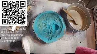 Sculpting in Concrete at ClayBraven Studio