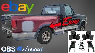 OBS F150 Rear Drop Hanger Install 92-96 Ford F150-Budget Drop
