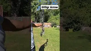 Mathews Atlas shooting a 600gr Arrow by Sirius