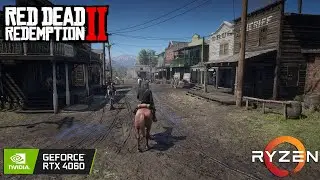 Red Dead Redemption 2 - RTX 4060 - Ryzen 9 5900X - 1080p - FPS Test