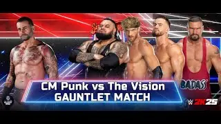 WHAT?!🤯 CM Punk vs ALL of The New Vision &ndash; EPIC FAIL or WIN? WWE 2K25 Gameplay