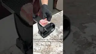 Level up your BBQ with the Fresh Meat Slicer.