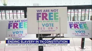 Removing slavery from the Tennessee Constitution