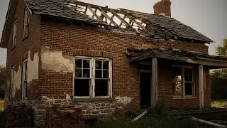 ASMR Restoration of a Collapsed 1880s Village House | Traditional Brick and Lime Mortar Repair
