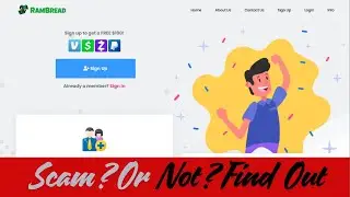 Обзор RamBread.com &ndash; РАСКРЫТО мошенничество с бонусом за регистрацию в размере 100 долларов!