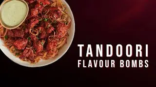 EASY TANDOORI CHICKEN bites with CRAZY DELICIOUS DIP!!!