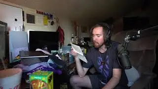 Asmongold having a very real moment with Fanmail