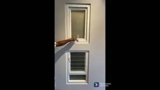 Bathroom UPVC windows