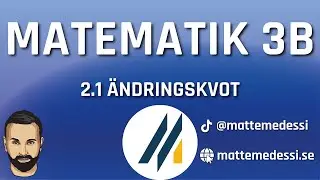 2.1 Ändringskvot (Ma3b) [2024-2025]