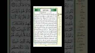 تثبيت سورة الاعراف ( الربع الاول أّلَمًصّـ)