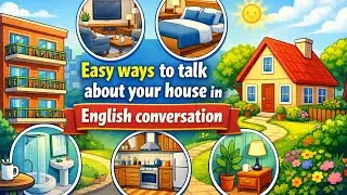 Talking About Your Home in English | House vs Apartment | Easy English Conversation