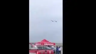 Blue Angels high AOA at Quonset State Airport