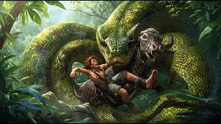 Shocking Encounter: Giant Python Squeezes Person and Cow in Seconds