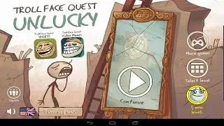 Troll Face Quest Unlucky Walkthrough прохождение игры все уровни и секреты