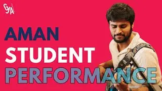Blue Bossa | Guitar Cover by Aman | Goa Jazz Academy