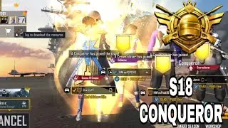 😍S18 CONQUEROR TITLE AND ENTRY | 🔥s19 CONQUEROR REGARDS COLLECTING | S19 CONQUEROR ENTRY | PUBG