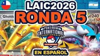COMBATAZO ENTRE CARLOS SEPULVEDA vs DIEGO CASSIRAGA en Ronda 5 LAIC POKEMON TCG