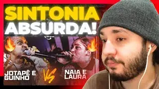 JOTAPÊ E GUINHO X NAIA (RN) E LAURA | SEGUNDA FASE | BDA 446 (EDIÇÃO DE DUPLAS) | REACT BAUEB