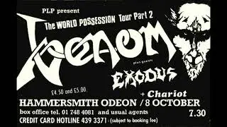 Exodus (US) Live @ Hammersmith Odeon. London. UK. October 8th 1985 (2024 Re-Rip !)