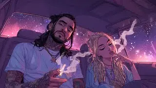 Drift Into Calm (Playlist) &mdash; 420 Chill Music | Bluesy Rap &bull; Night Ride