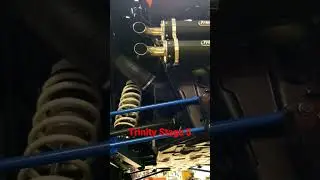 Polaris RZR Turbo 1000xp stock exhaust vs Trinity stage 5 #polaris #rzr #turbo #xp1000